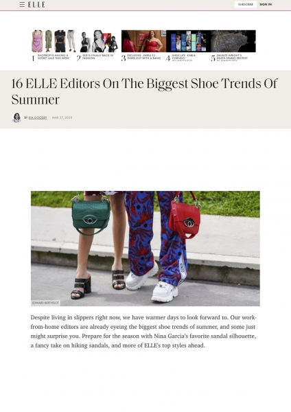 ELLE, ViBi Venezia, March 2020