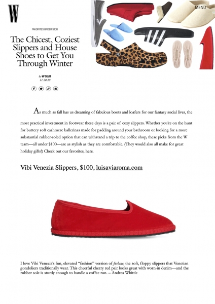 wmegazine.com, ViBi Venezia, November 2020