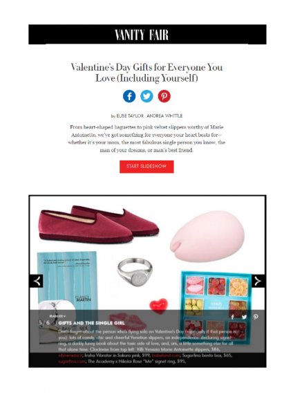 Vanityfair.com, ViBi Venezia, February 2016