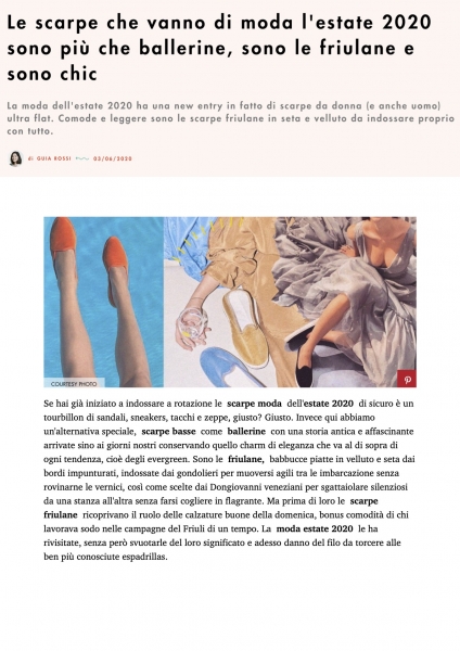 Cosmopolitan.com, ViBi Venezia, June 2020