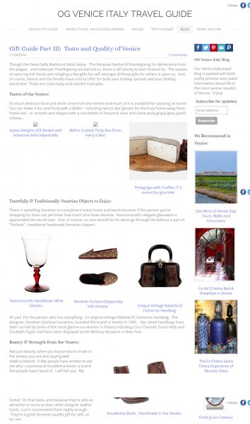 Ogvenice.com, ViBi Venezia, 28th November 2014