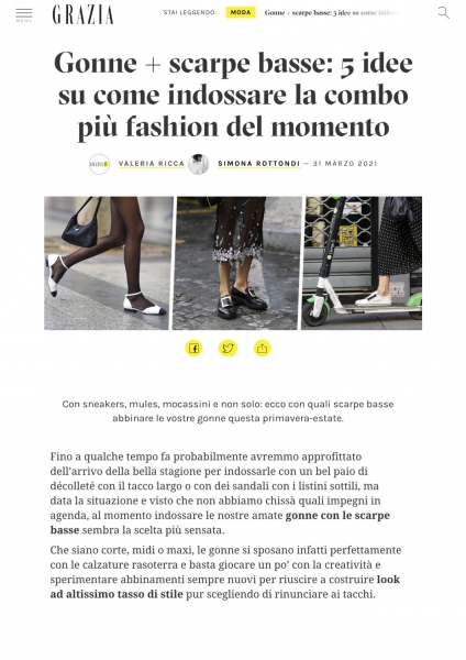 grazia.it/moda/tendenze-moda/ ViBi Venezia  31.03.21